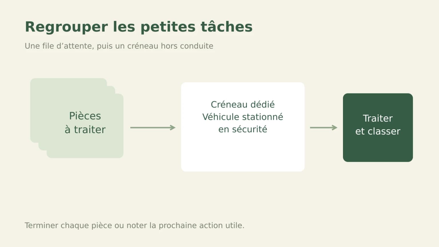 Regrouper les tâches administratives pour protéger les heures rentables